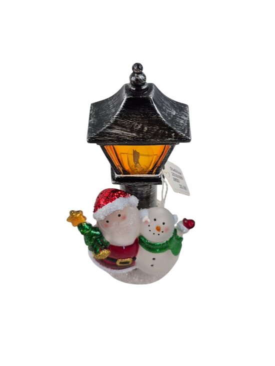 Roman Inc Night Light Snowman Santa Christmas Holiday Decor Swivel Plug NIB - Picture 8 of 10